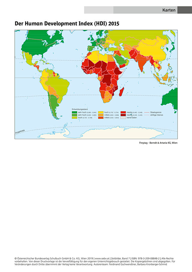 Der Human Development Index (HDI) 2015