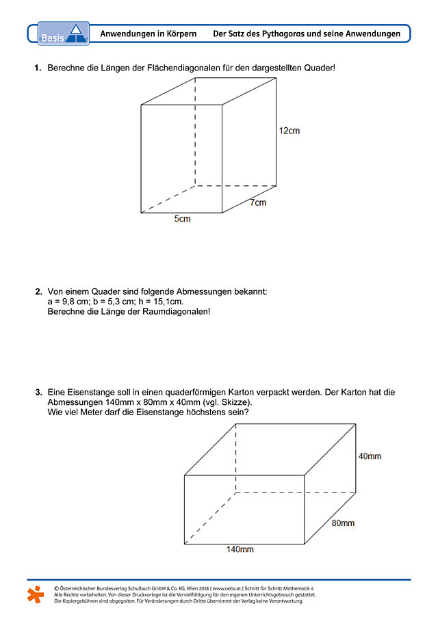 Anwendungen in Körpern