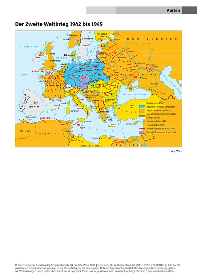 Der Zweite Weltkrieg 1942 bis 1945
