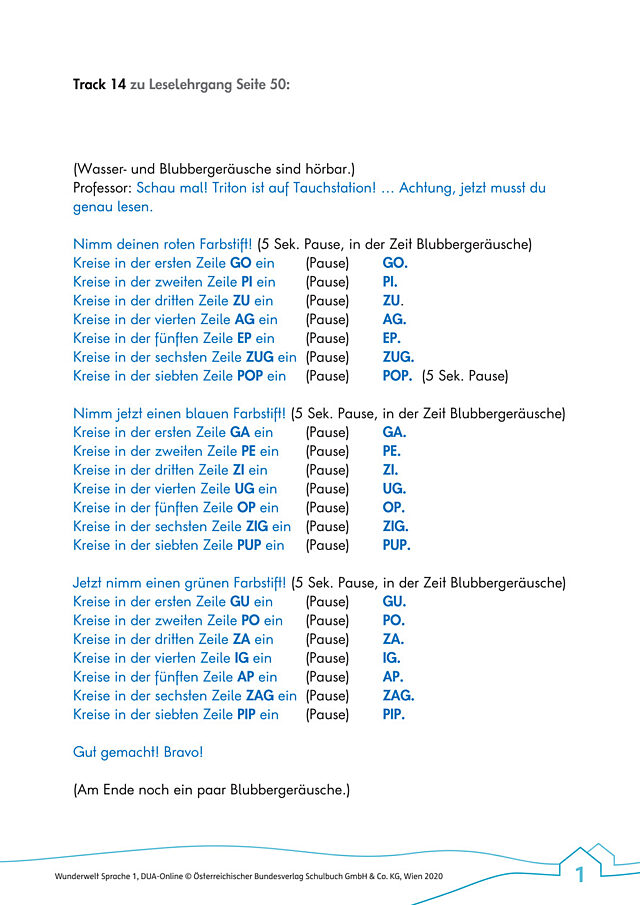 Track 14: Triton auf Tauchstation