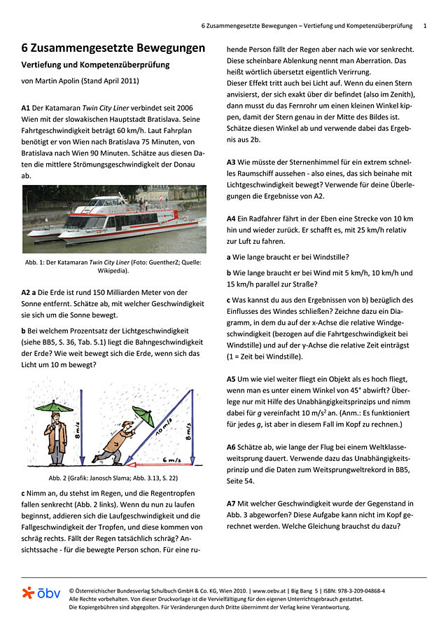 Zusammengesetzte Bewegungen