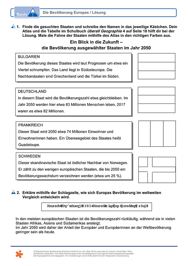 Die Bevölkerung Europas