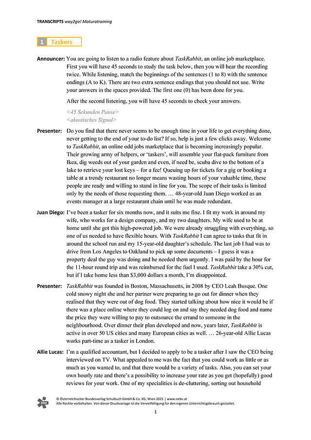 Transcripts