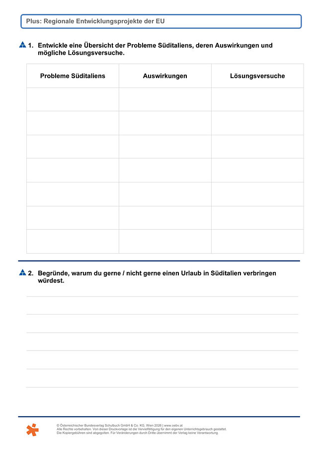 Regionale EU-Projekte