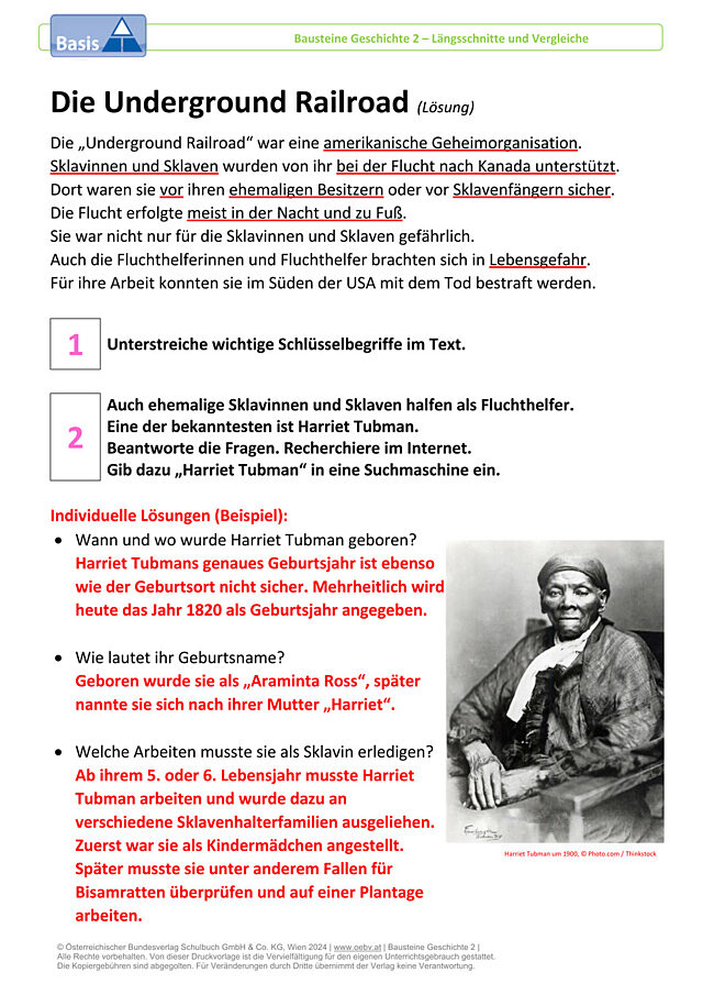 Die Underground Railroad