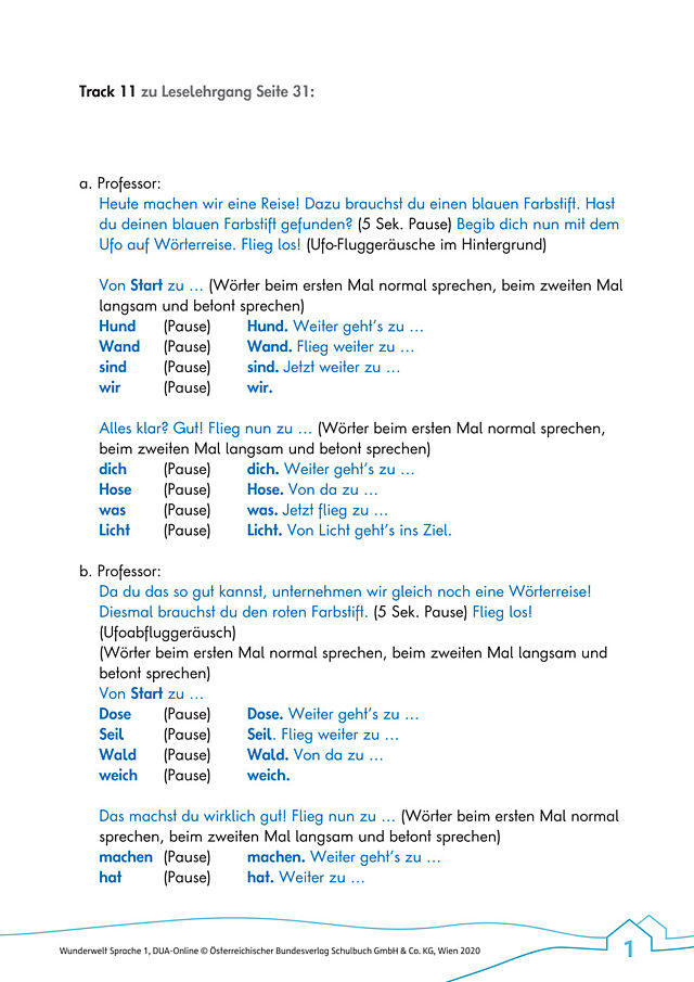 Track 11: Wir machen eine Reise!