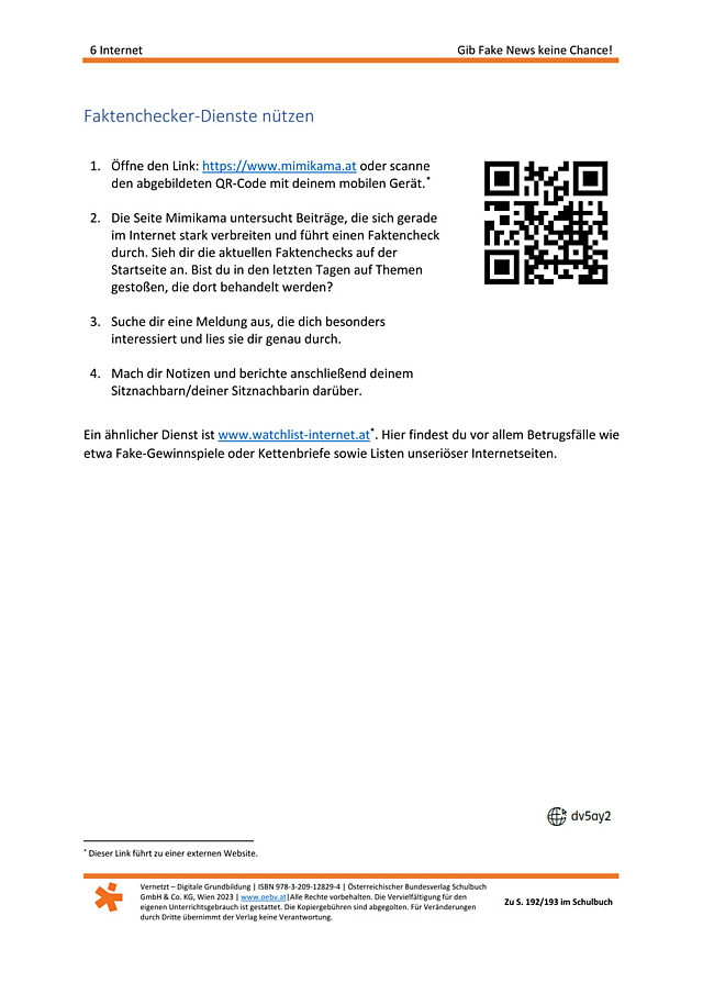 Faktenchecker-Dienste nützen