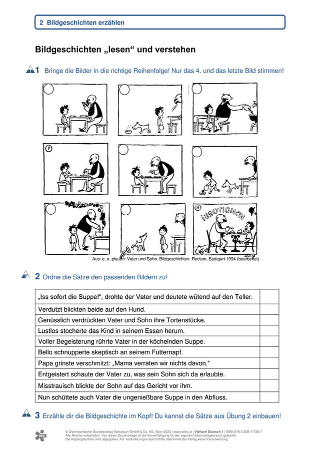 Bildgeschichten lesen