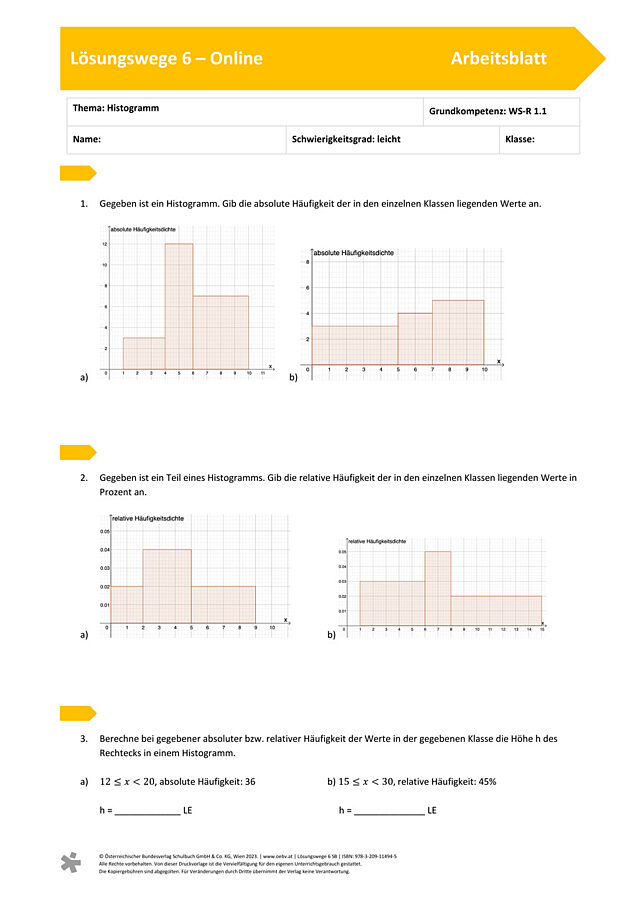 Histogramm