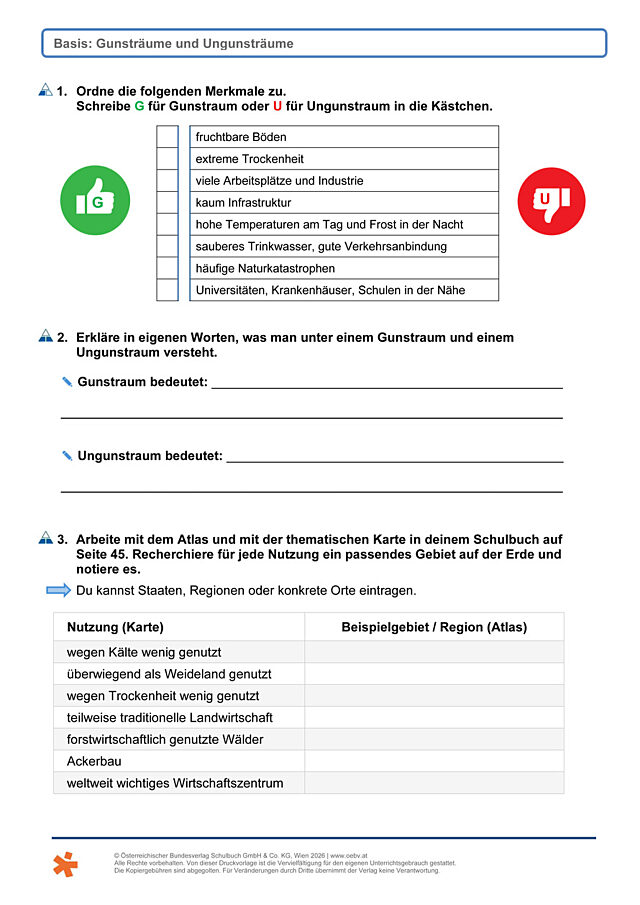 Gunst und Ungunst