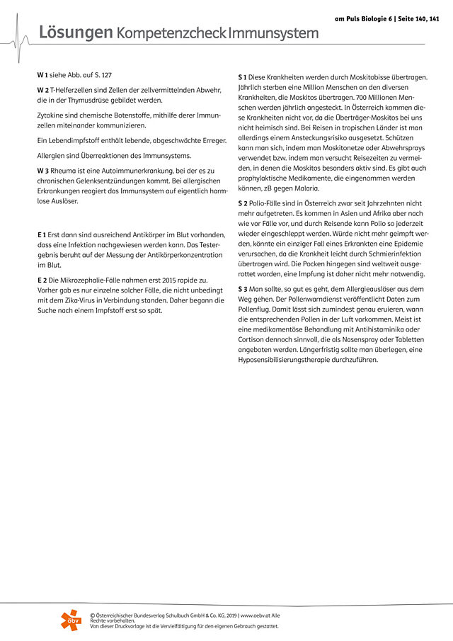 Kompetenz-Check Immunsystem