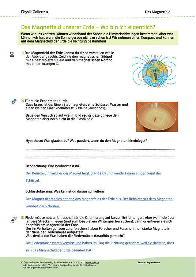 Magnetfeld unserer Erde