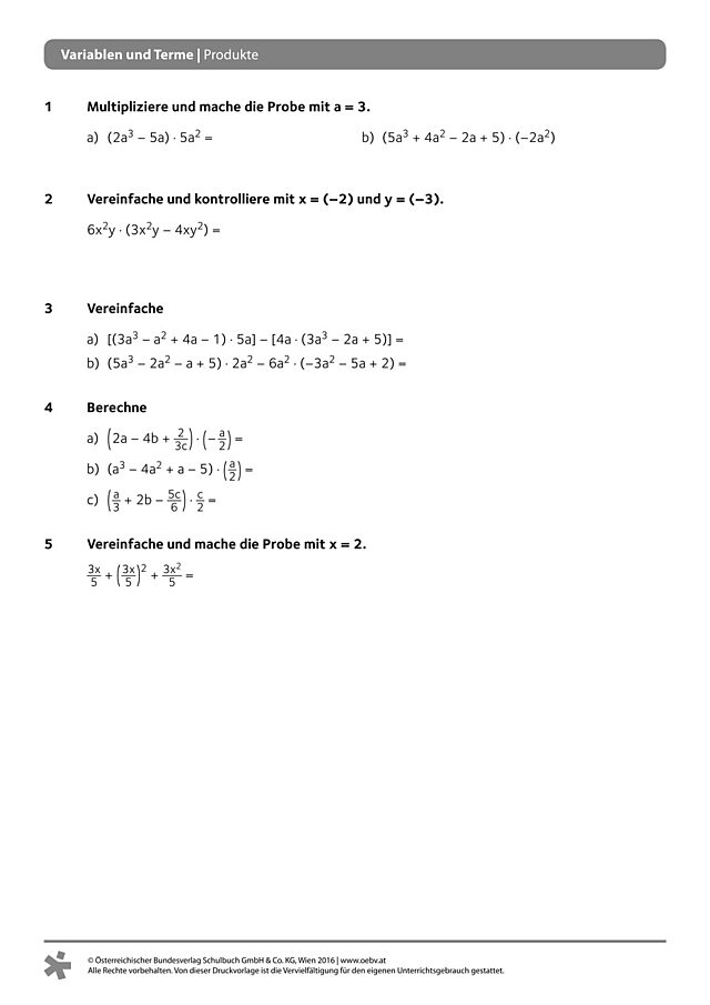 Allgemeines Arbeitsblatt anspruchsvoll
