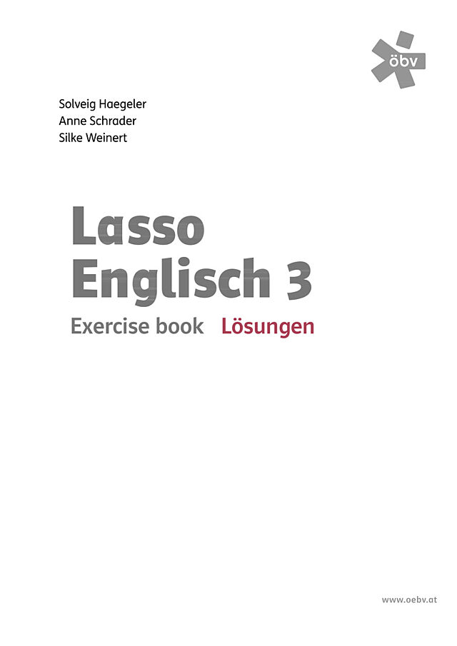 Lösungen zum Exercise Book