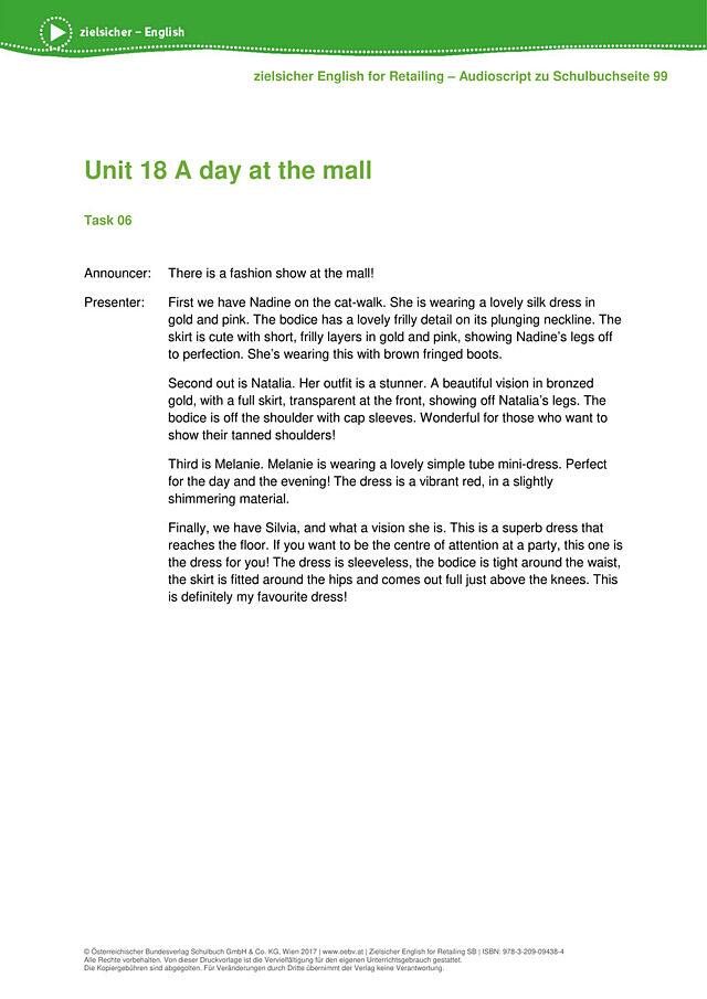 A day at the mall