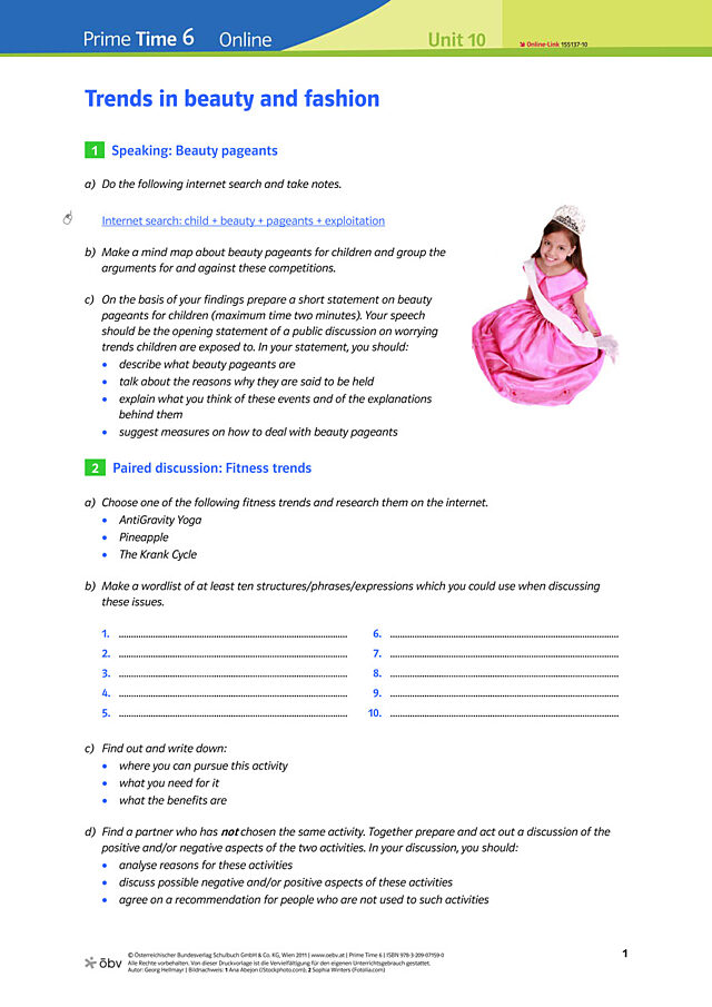 Beauty and fashion trends