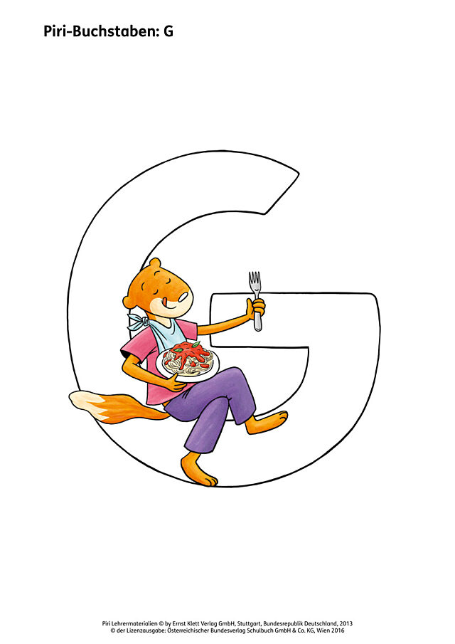 Piri Buchstaben: G