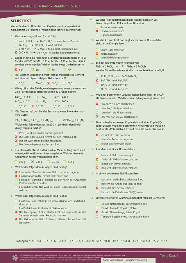 Selbsttest Kapitel 6
