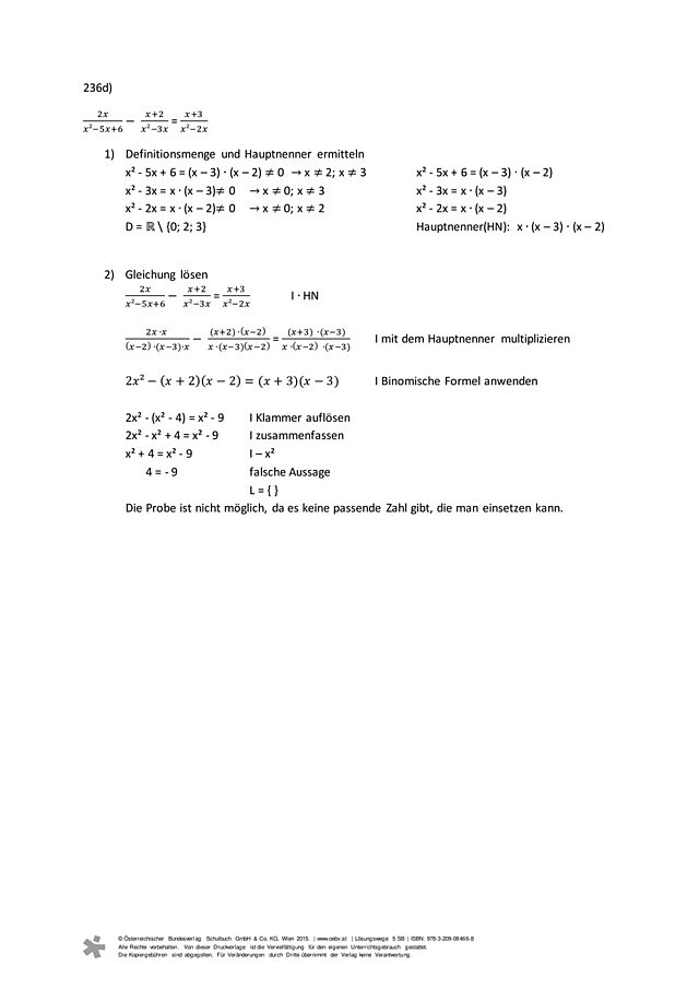 Beispiel 236 d