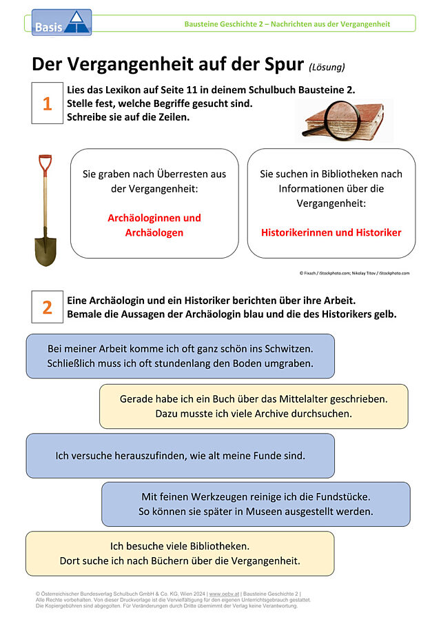 Der Vergangenheit auf der Spur