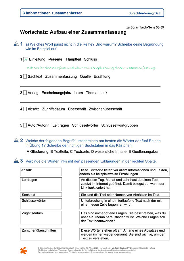 Zusammenfassung
