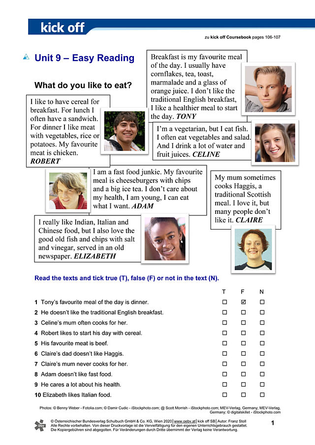 Easy reading