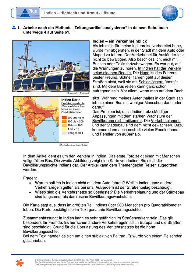Indien - Hightech und Armut