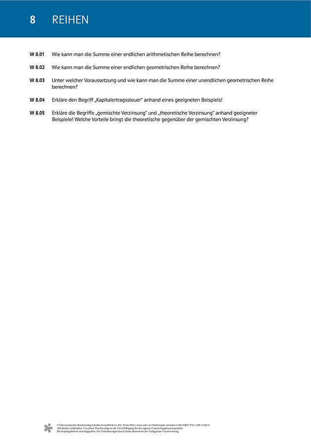 Fragen zum Grundwissen