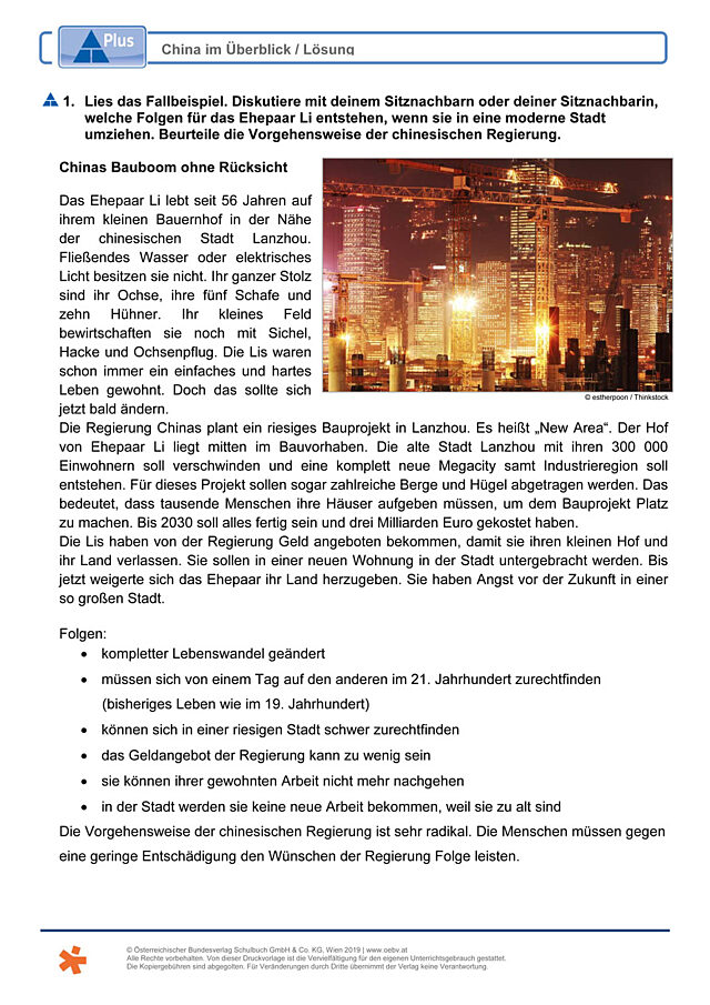 China im Überblick