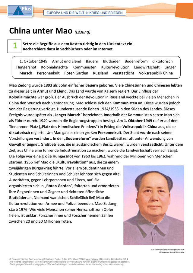 China unter Mao