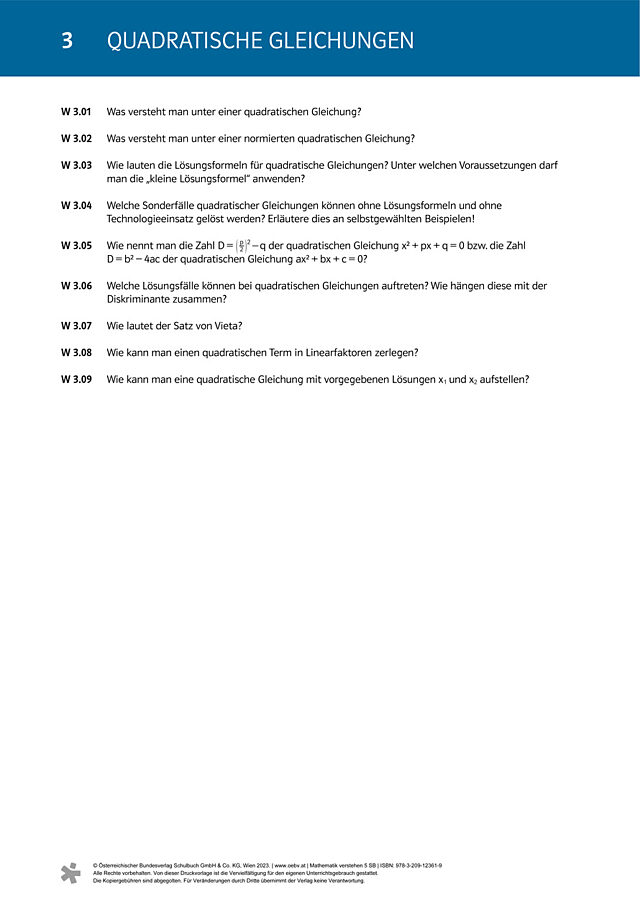 Fragen zum Grundwissen