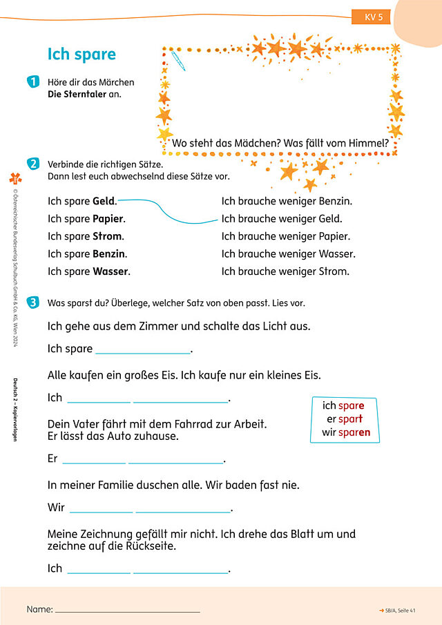 Ich spare
