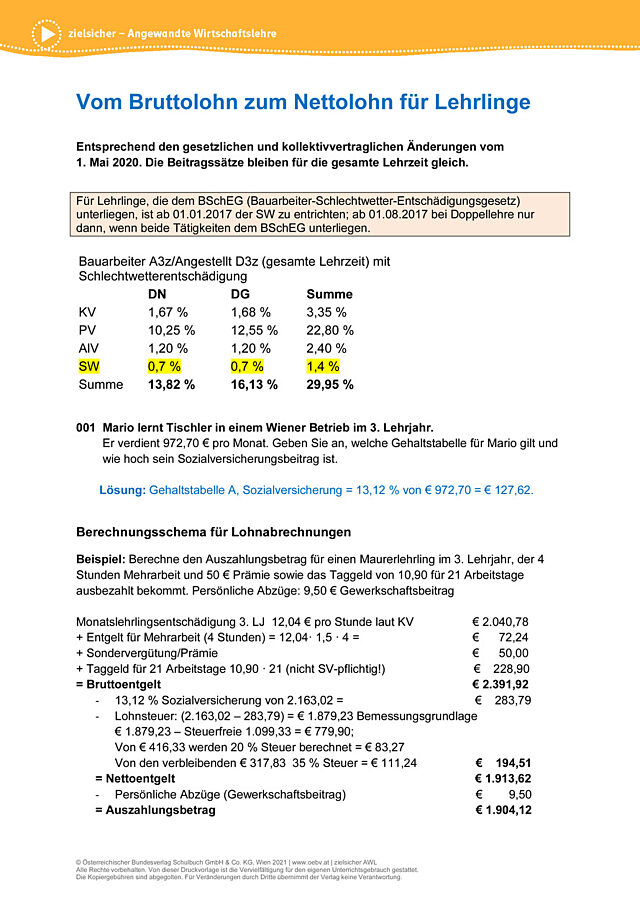 Bau Mehrarbeit