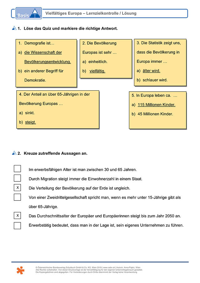 Vielfältiges Europa