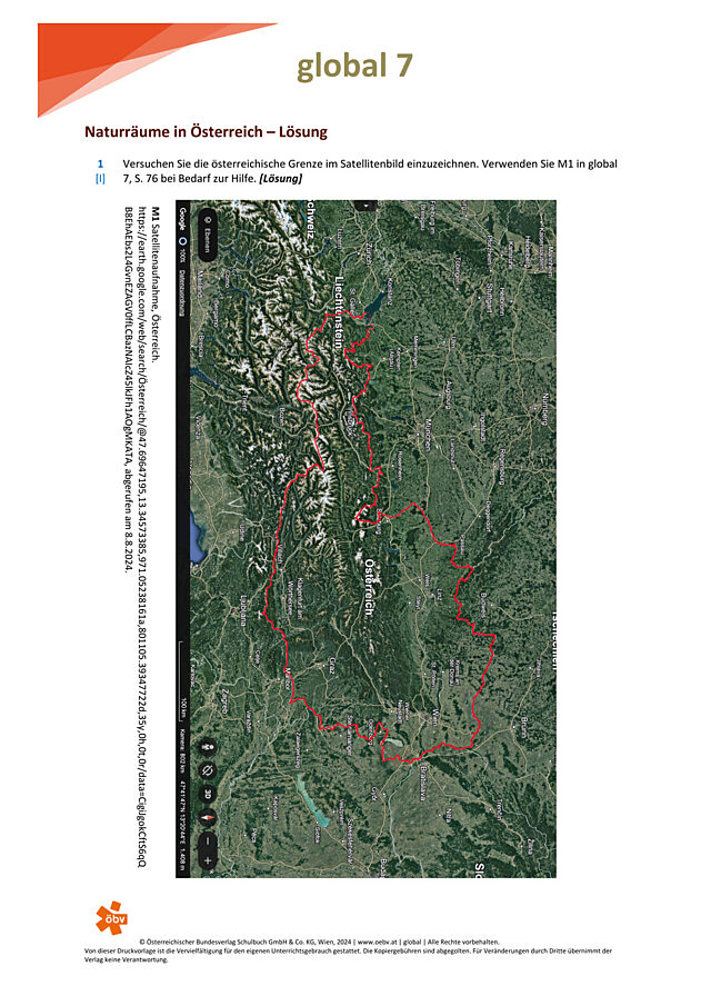 Naturräume in Österreich