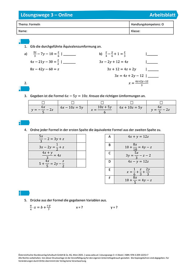 Gecheckt Formeln
