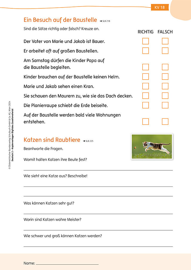 Arbeitsblatt 18