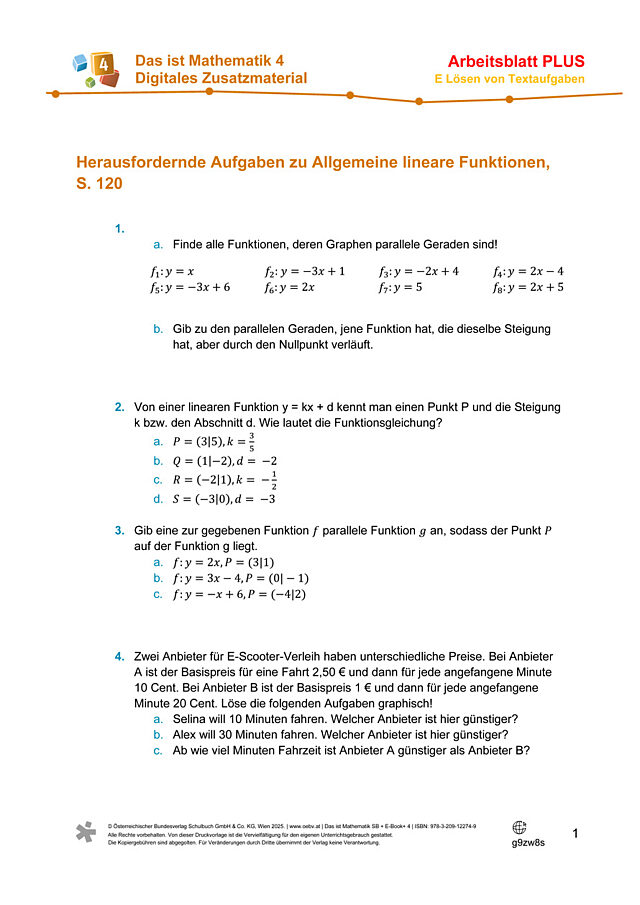 Lösen von Textaufgaben