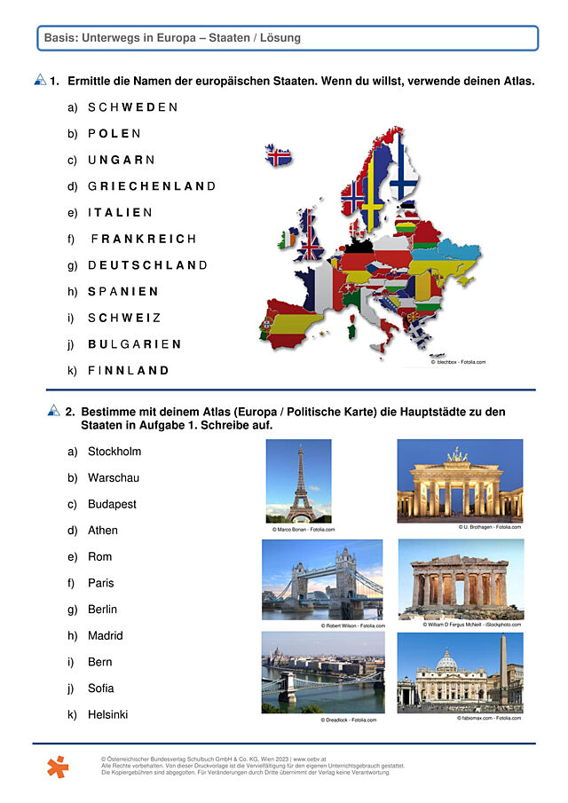 Europa - Staaten