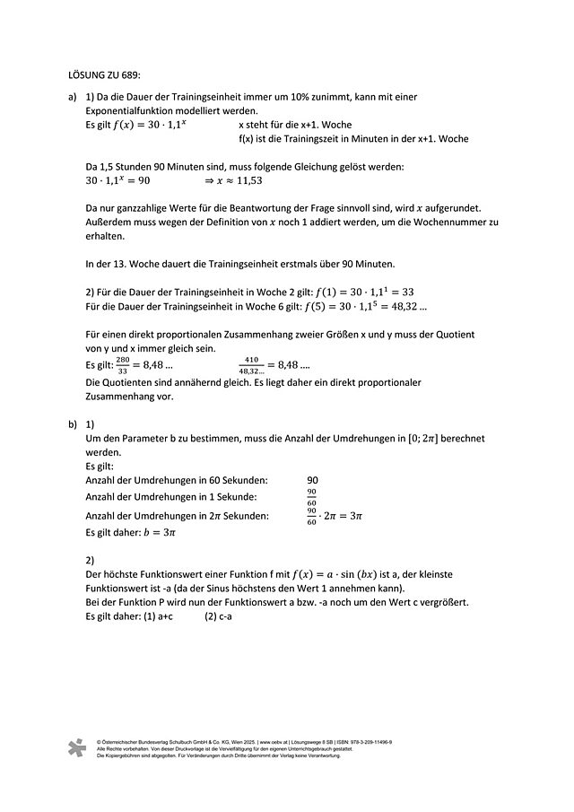 Lösung zu 689