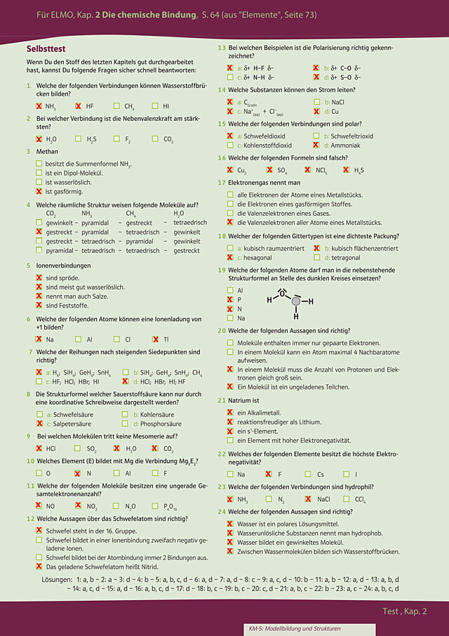 Selbsttest Kapitel 2