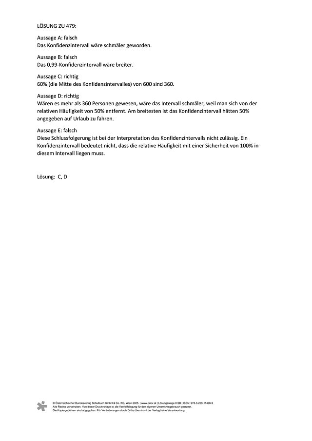 Lösung zu 479
