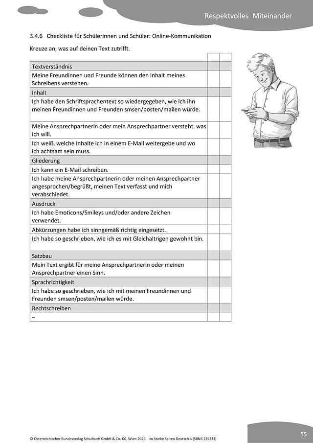 Checkliste Online-Kommunikation