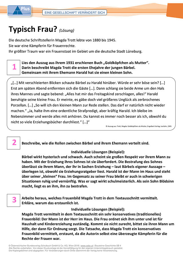Typisch Frau?