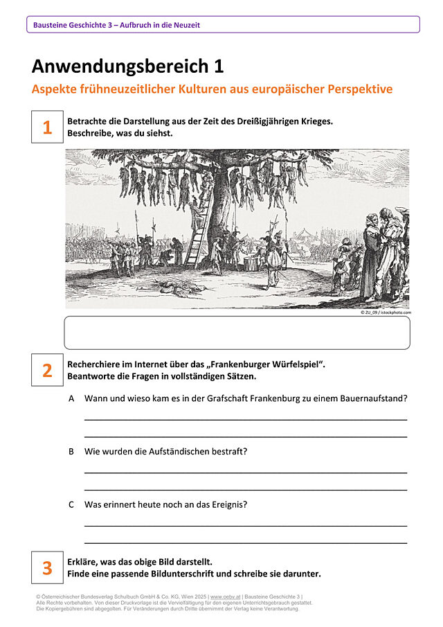 Anwendungbereich 1