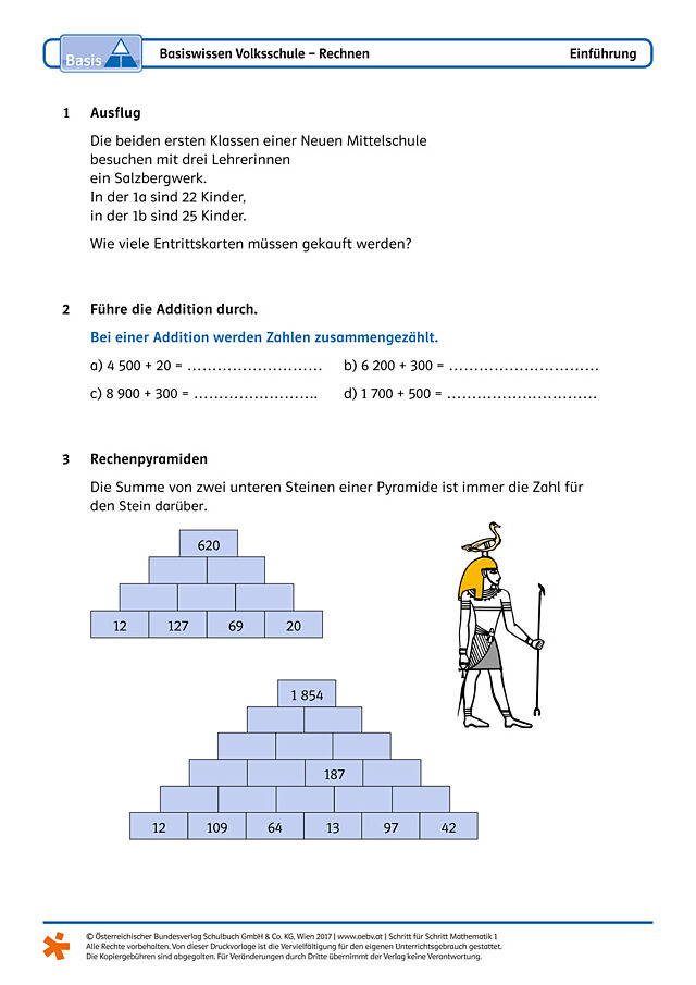 Basiswissen Volksschule - Rechnen