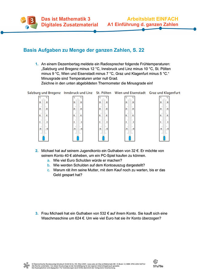 Eigenschaften ganzer Zahlen