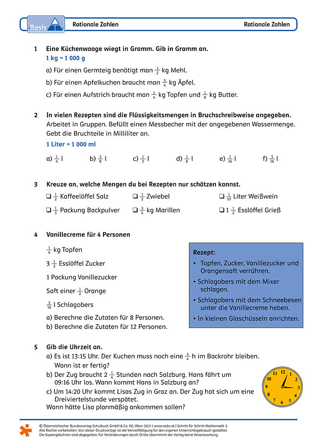 Rationale Zahlen
