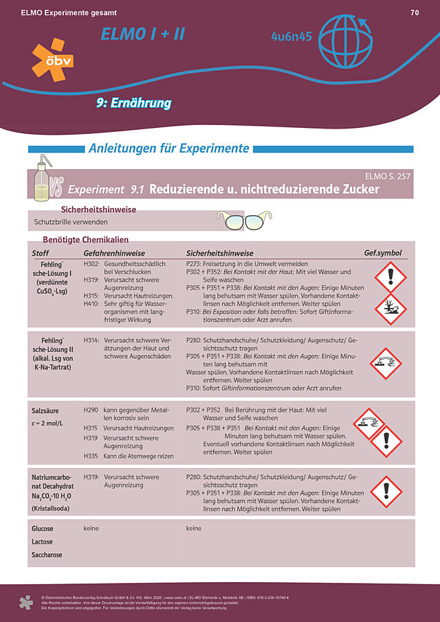 Experimenteanleitungen Kapitel 9