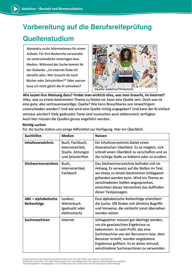 Quellenstudium